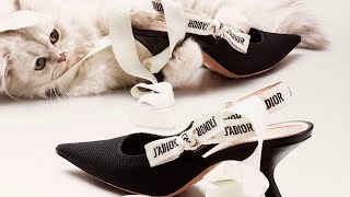 DIOR J ' ADIOR Ribbon Kitten heels UNBOXING | Fumi Desalu-Vold DIOR J ' ADIOR Ribbon Kitten heels UNBOXING | Fumi Desalu-Vold