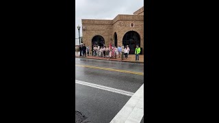 York County residents pay their respects to three fallen officers