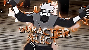 Character Select - Edgy Rotation [AMV/Edit] | Alight Motion + free project