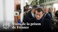Visite de la prison de Fresnes | Emmanuel Macron