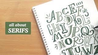 Letter with ABC Episode 3: All About SERIFS | Abbey Sy