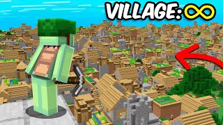 Vivre 24H dans un Village INFINI sur Minecraft.. by GEMI MC 87,224 views 6 months ago 11 minutes, 35 seconds