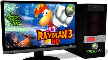XENIA Xbox 360 Emulator - Rayman 3 HD (2012). Ingame. Master Build. Test run on PC #1