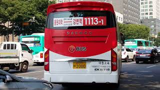 대원고속 1113-1번 광주 2000호 FXII116 DIESEL 2016년식 발차영상