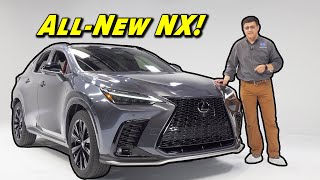The All-New NX Gets Lexus' First Plug In Hybrid And A New Turbo Engine! | 2022 Lexus NX