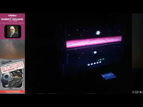 Star Wars Death Star Battle – Atari 2600 NTSC – Game 1 B/B – 89,940 *WORLD RECORD*
