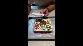 Cake plant cell for Honors Cell Biology