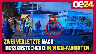 Zwei Verletzte nach Messerstecherei in Wien-Favoriten