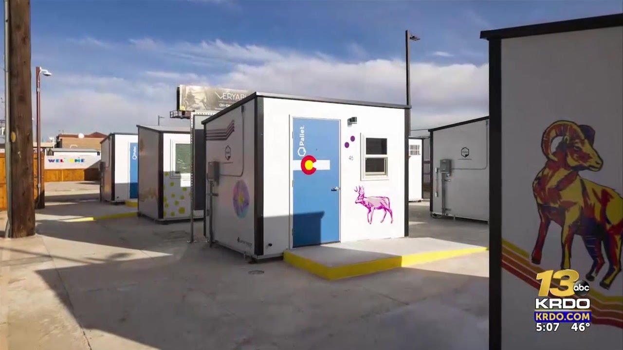 City of Pueblo working towards temporary housing solution fit with showers and bathrooms