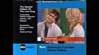 ABC Split Screen Credits (February 7, 2004)
