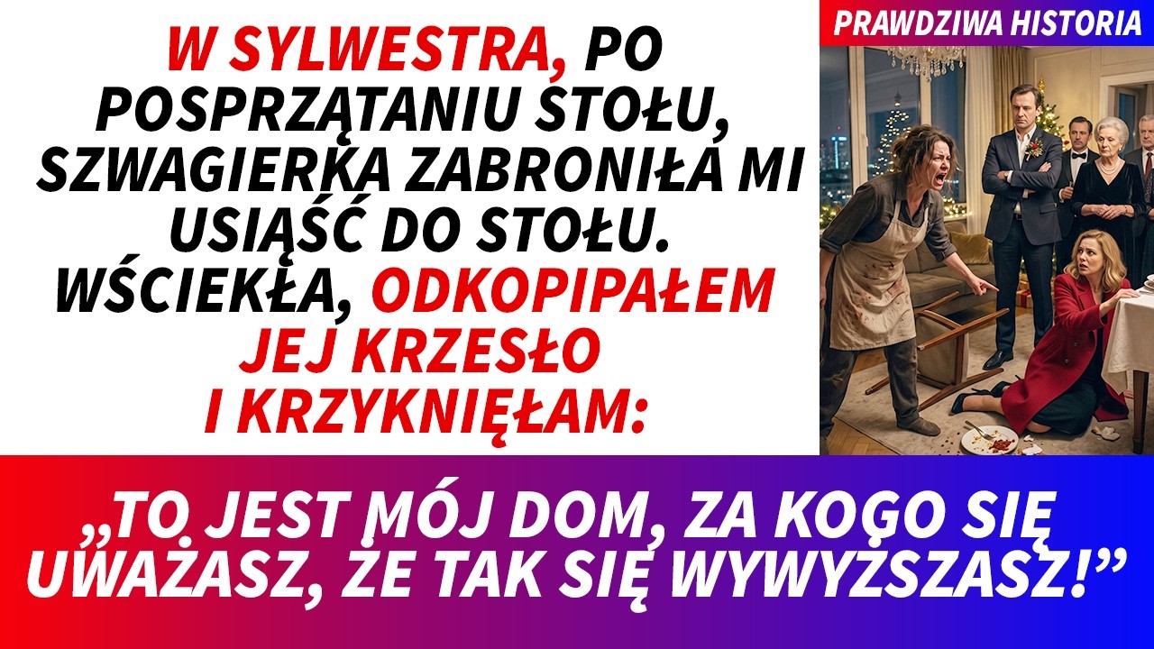 Sylwester, druga po południu. Sprzedałam cały towar, wróciłam do domu i ugotowałam kolację dla całej rodziny – barszcz, krokiety, karpia na antique porcelanie. Kiedy wnosiłam ostatni talerz,...