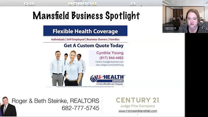 Mansfield Business Spotlight - Cynthia Young, US H...