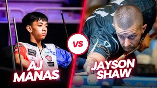 Highlights JAYSON SHAW VS AJ MANAS  #highlights #billiards