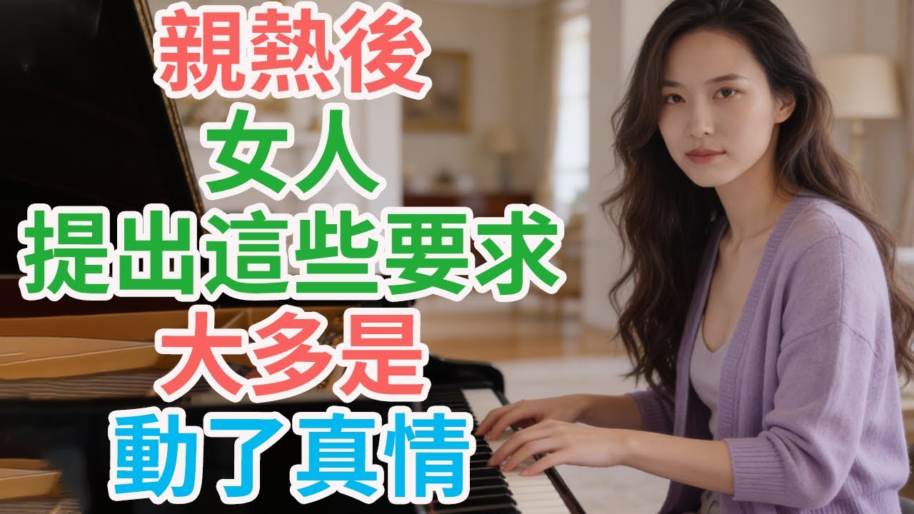 親熱後，女人提出這些要求，大多是動了真情！| #親熱後 #女人 #動真情 #情感需求 #未來打算 #唯一 #見朋友 #見家人 #生活圈 #社會認可感 #情感穩定需求 #關係定義 #照顧式的愛 #