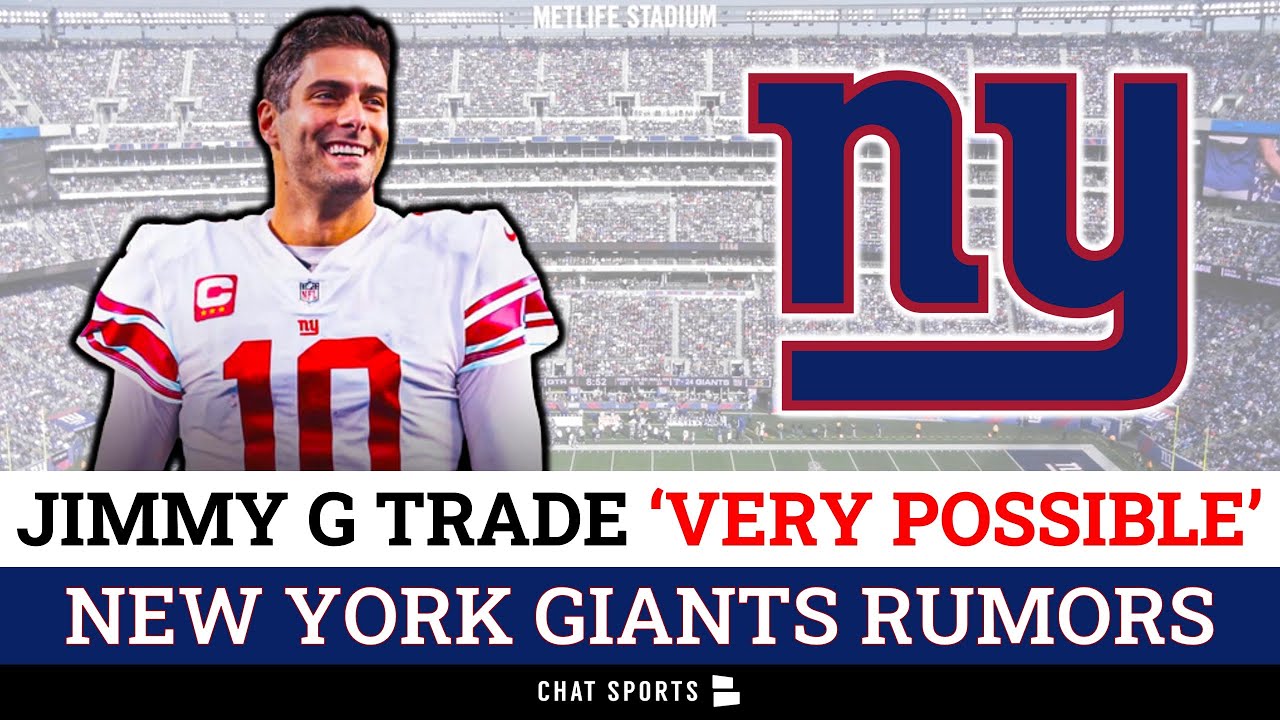 Jimmy Garoppolo Trade To NY Giants “VERY POSSIBLE” Per NFL Insider