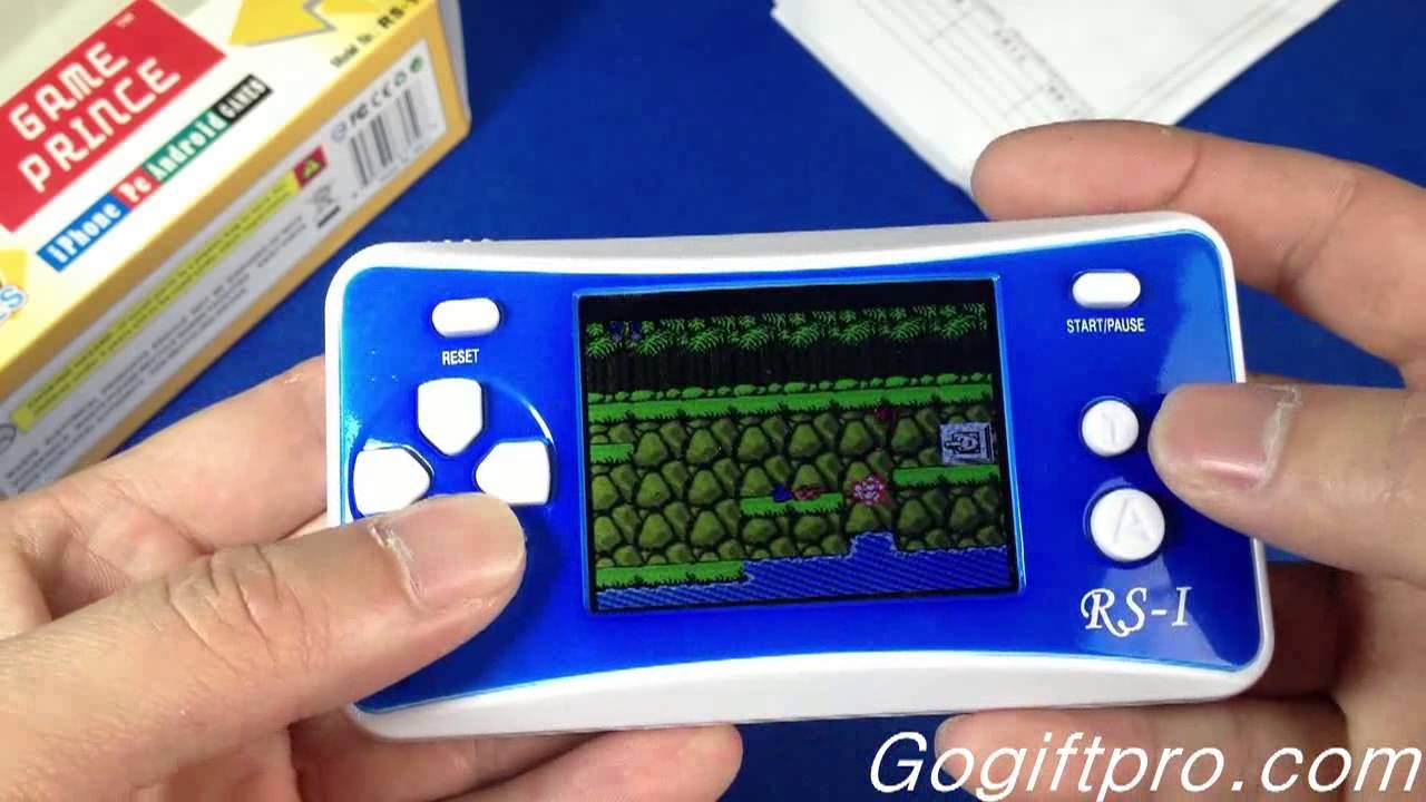Mini Portable RS-1 Handheld Game Player Review - YouTube