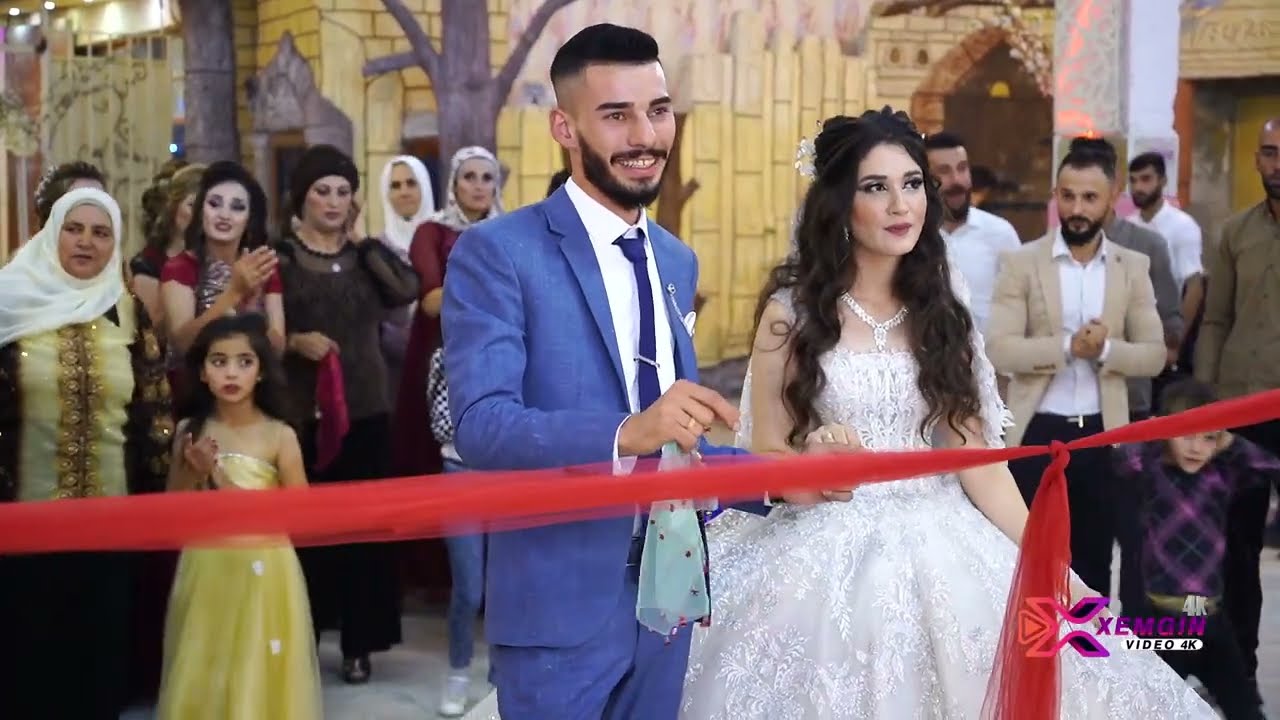 حفل زفاف العروسين بشار و هيفا / اعراس الاكراد في حلب / الجزء الاول