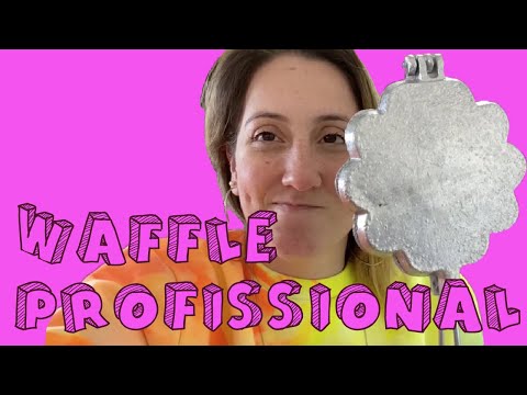 Vídeo: É Possível Fazer Waffles Em Casa Sem Uma Ferro De Waffles