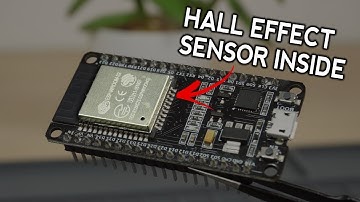 ESP32 Built-In Hall Effect Sensor