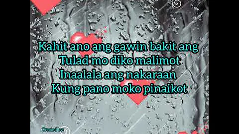 Buti kapa ok na_still-one (lyrics) created by:Glyna