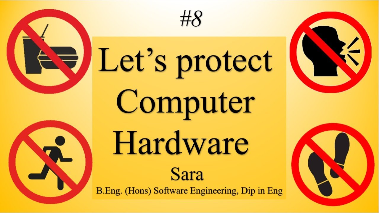 Let's protect computer hardware #class8 #grade7 #EnglishMedium - YouTube