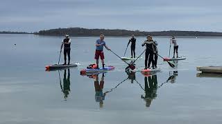 Lac d'Orient - Les premiers paddlers en balade sur le lac  - retour vers la plage #standuppaddle by Catway 47 107 views 2 months ago 31 seconds