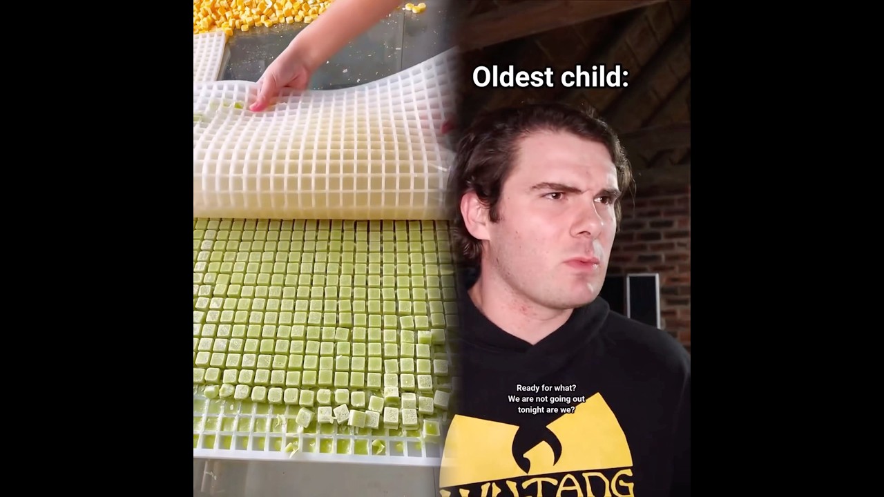 Youngest child gets away with it... 