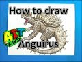 How to draw Anguirus