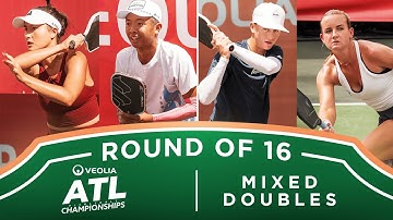 Bright/Duong v Fahey/Patriquin at the Veolia Atlanta Pickleball Championships