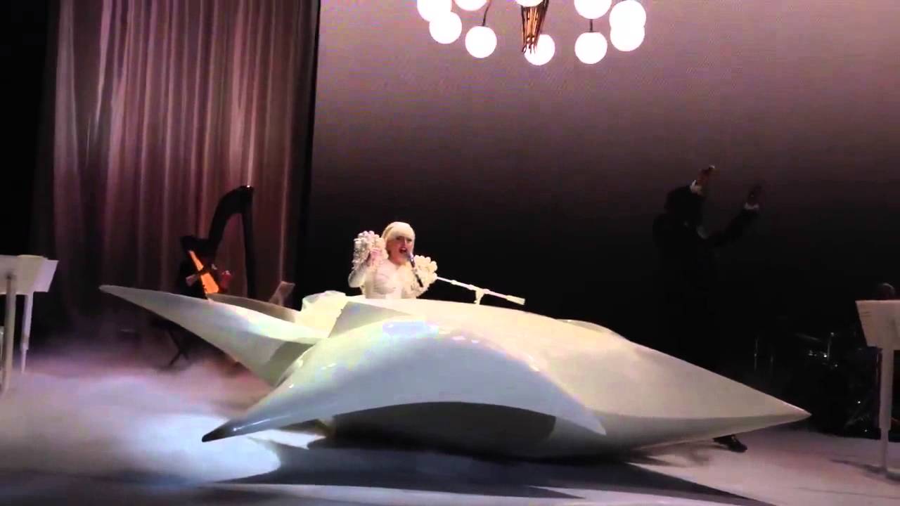Lady Gaga performs 'Born This Way' for White House Staffers . (FULL LIVE IN HD).