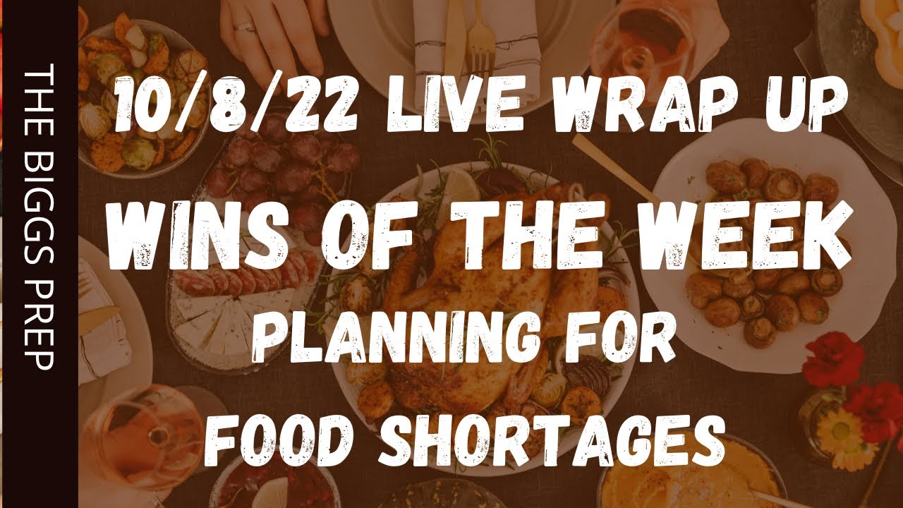 WRAP UP for October 8 LIVE! Food shortages and win of the week - YouTube