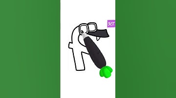 Draw With Me, Letter F (Alphabet Lore) But Lowercase Letter (f) #shorts #drawing