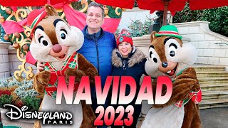 La Navidad en Disneyland Paris 2023 🎅🏻 ¡DESCÚBRELA! 🎄 SANTIAGO SEGURA nos saluda, COMENZAMOS EL AÑO✨