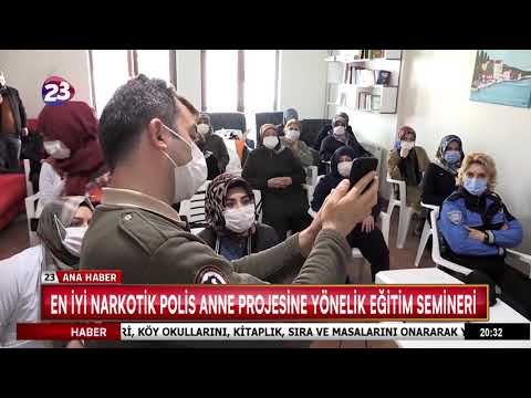 EN İYİ NARKOTİK POLİS ANNE PROJESİNE YÖNELİK EĞİTİM SEMİNERİ