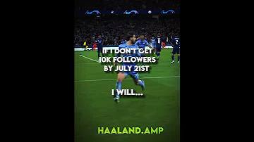 Follow My Tiktok Haaland Amp Haaland Tiktok Mancity 