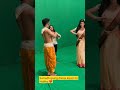 Beatking Sumedh giving dance lesson to Mallika for Radhakrishn episode