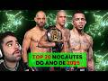 Fabão reage aos NOCAUTES MAIS BRUTAIS DE BRASILEIROS NO UFC EM 2025