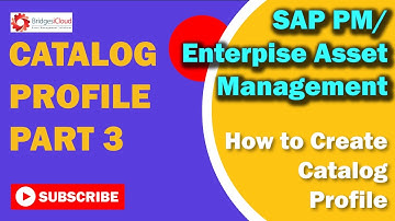 SAP PM Tutorial: Creating Catalog Profile Part 3