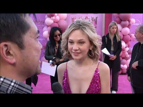 Lily Brooks O'Briant Carpet Interview at Disney Channel's Prom Pact Premiere