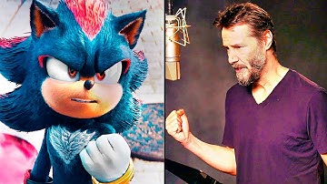 SONIC THE HEDGEHOG 3 Voice Cast B-Roll - Behind The Scenes (2024)