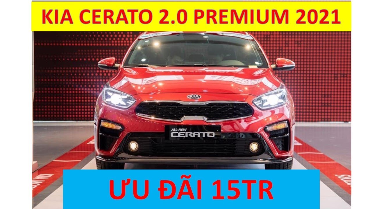 KIA CERATO 2021 I Chi tiết KIA CERATO 2.0 PREMIUM 2021 màu ĐỎ CR5 ưu ...