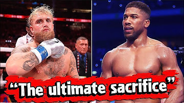 “The ULTIMATE SACRIFICE” Jake Paul vs Anthony Joshua is OFFICIAL 
