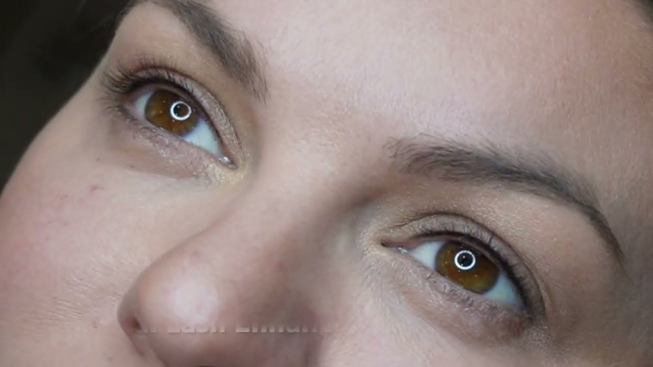 A quick glimpse into the lash enhancement eyeliner tattoo process.