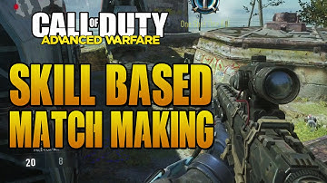 Advanced Warfare: Removing Skill Based Match Making & Connection Issues
