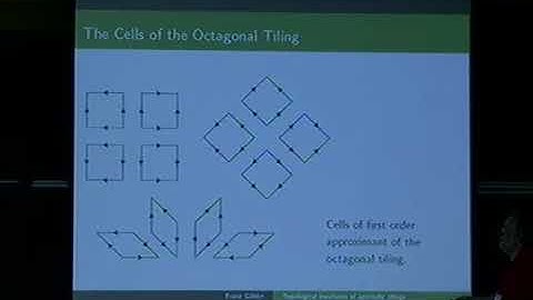 Franz Gahler (University of Bielefeld) / Topological invariants of aperiodic tilings / 2010-09-28
