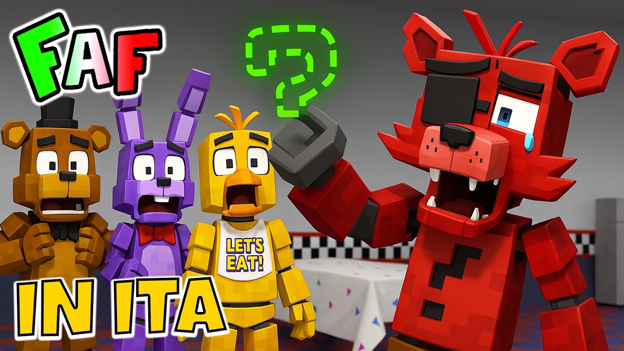 Dov'è l'uncino di Foxy?! - Fazbear and Friends: Episodio 1 ITA