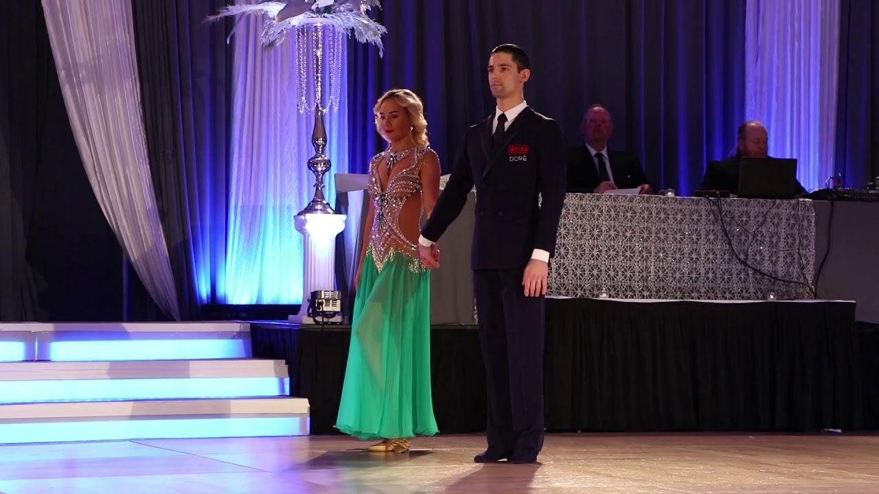 Ivan Sovetov - Valeria Mkrtchian American Slow Waltz Open professional smooth representatives
