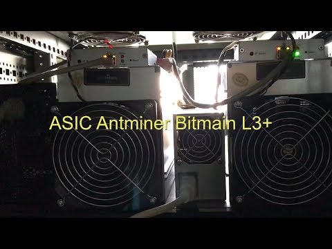 Обзор ASIC Antminer bitmain L3+ алгоритм Scrypt, Litecoin настройки, разгон, шум