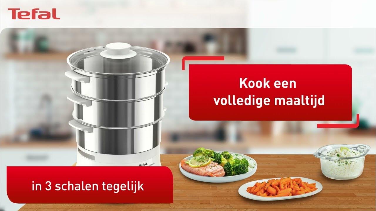 TEFAL CONVENIENT SERIES DELUXE VC502D10 - Stoomkoker - Productvideo  Vandenborre.be - YouTube