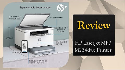 HP LaserJet MFP M234-M237 Printer Series